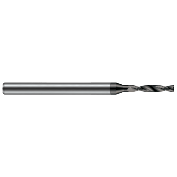 Harvey Tool High Performance Drill for Flat Bottom, 4.762 mm, Finish - Machining: AlTiN FBD1875-C3